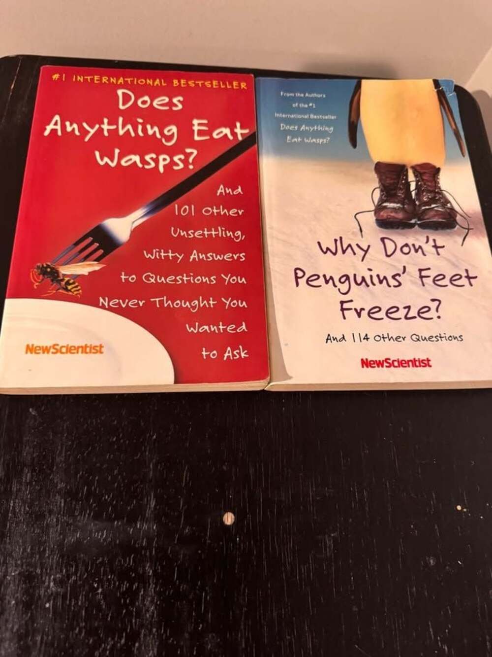 New Scientist Book Bundle: Does Anything Eat Wasps? & Why Don't Penguins' Feet F